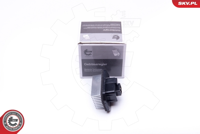 Resistor, interior blower